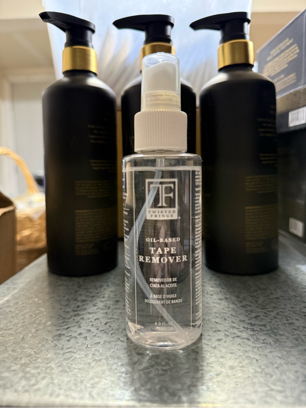 Oil-Based Tape Remover Spray — Clear